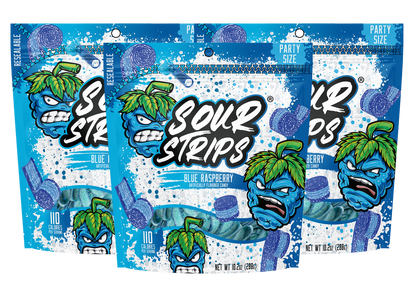 Blue Raspberry Party Pack-Three Pack