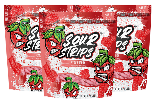 Strawberry Party Pack-Three Pack