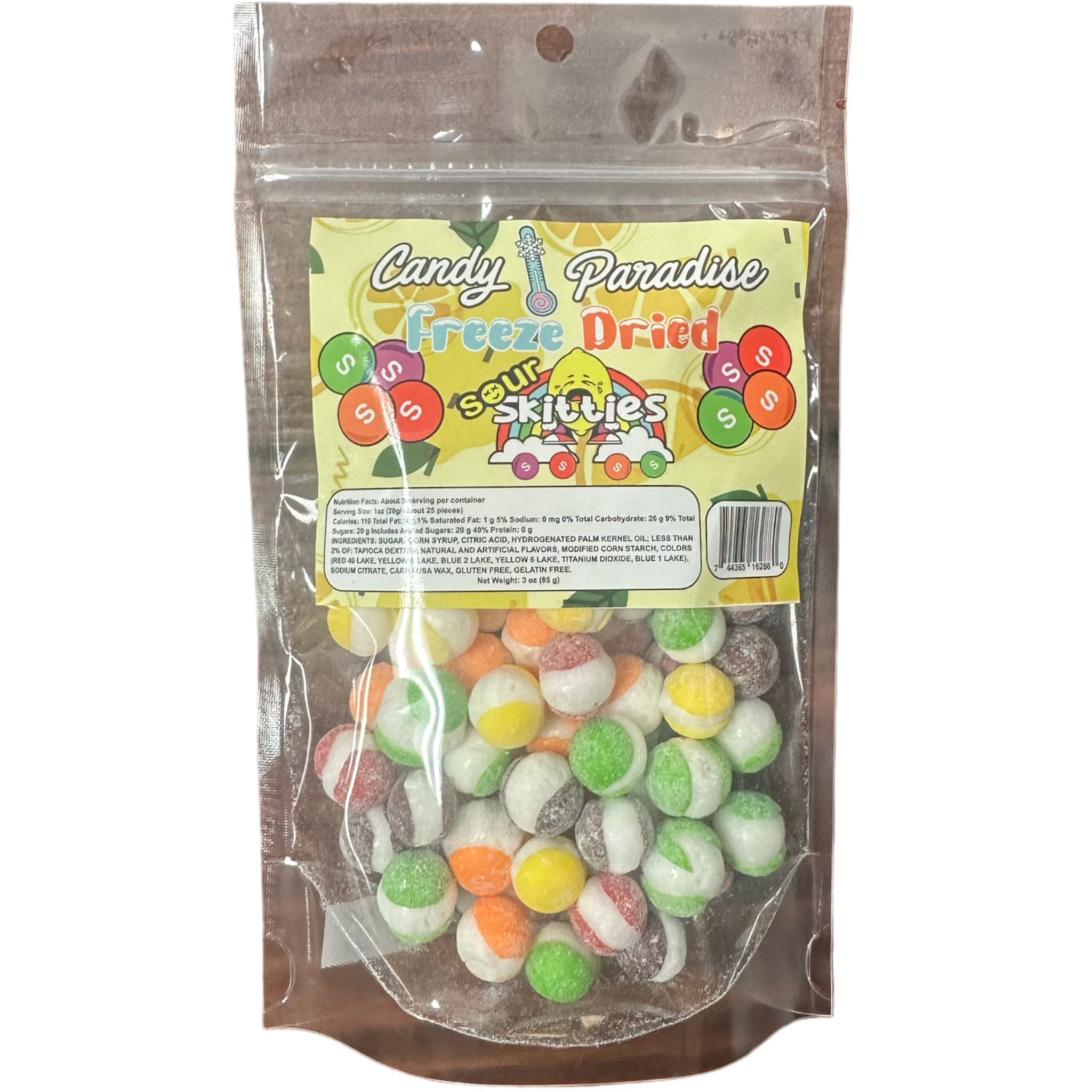 Candy Paradise Freeze Dried Sour Skitties 3 oz