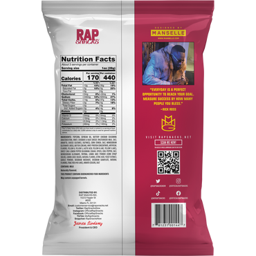 Rick Ross Sweet Chili Lemon Pepper Gourmet Popcorn | 6 Bags