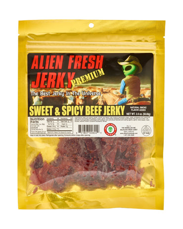 Sweet and Spicy Beef Jerky (2 oz)