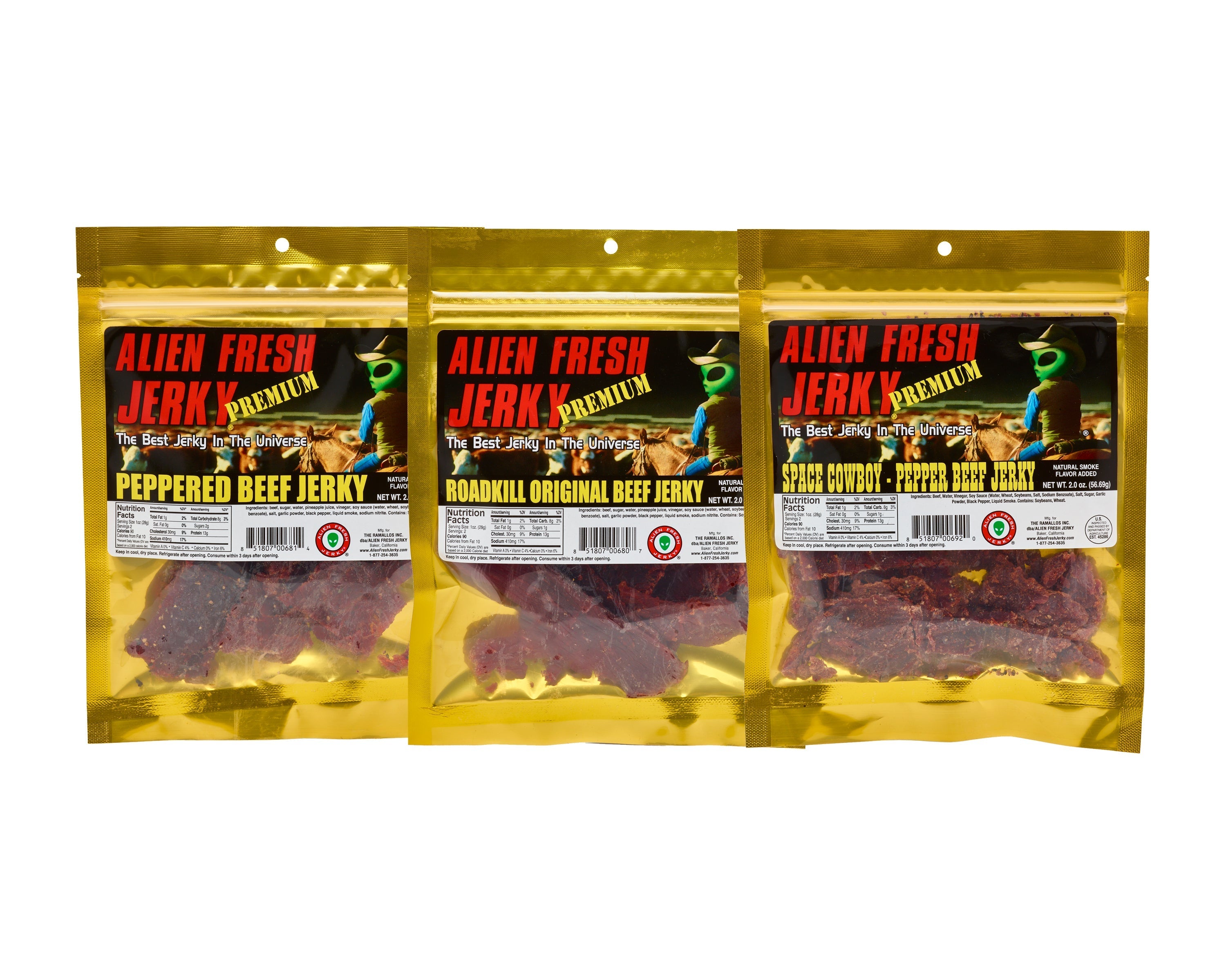 3-Pack - The Classics Savory Pack (2oz Snack Bags)