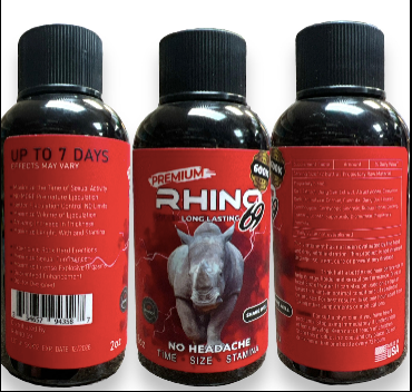Premium Rhino Super Long Lasting 69 No Headache Time Size Stamina 2oz