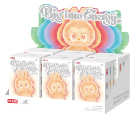 Pop Mart Labubu The Monsters Big into Energy Series Vinyl Plush Pendant Sealed Case (6 Blind Box)