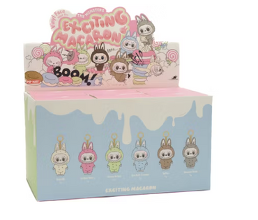 Labubu Big Into Energy Exciting Macaron Have A Seat Series