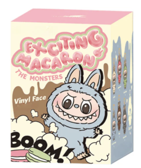 Labubu The Monsters Exciting Macaron Vinyl Single Blind Box Collectible Series