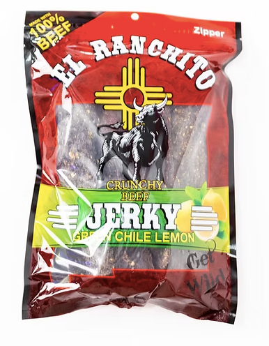 El Ranchito Jerkey Carne Seca Green Chile Lemon