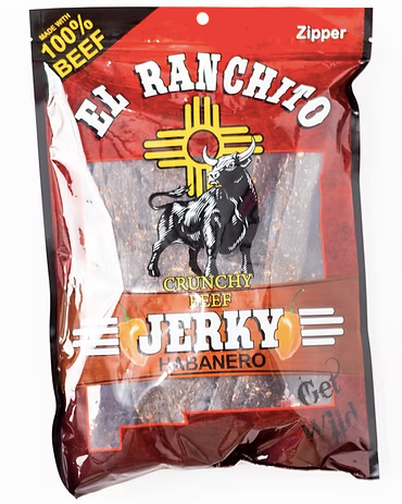El Ranchito Jerkey Carne Seca Habanero 6 oz