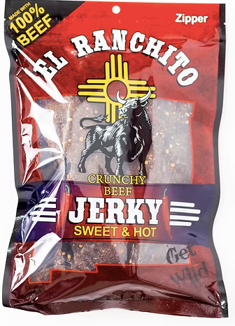 El Ranchito Jerkey Carne Seca SWEET & HOT 6 oz