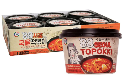 Surasang Tteokbokki Stew, Sweet and Spicy, 6 Ounce, Pack of 6