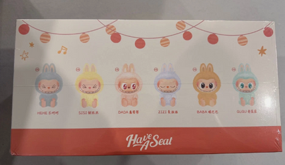 POP MART LABUBU Have A Seat Monsters Vinyl Plush FULL SET SEALED USA