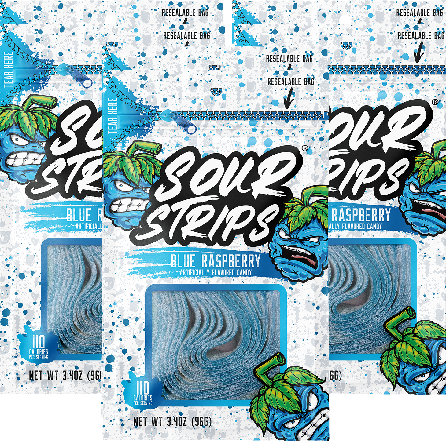 Blue Raspberry-Six Pack