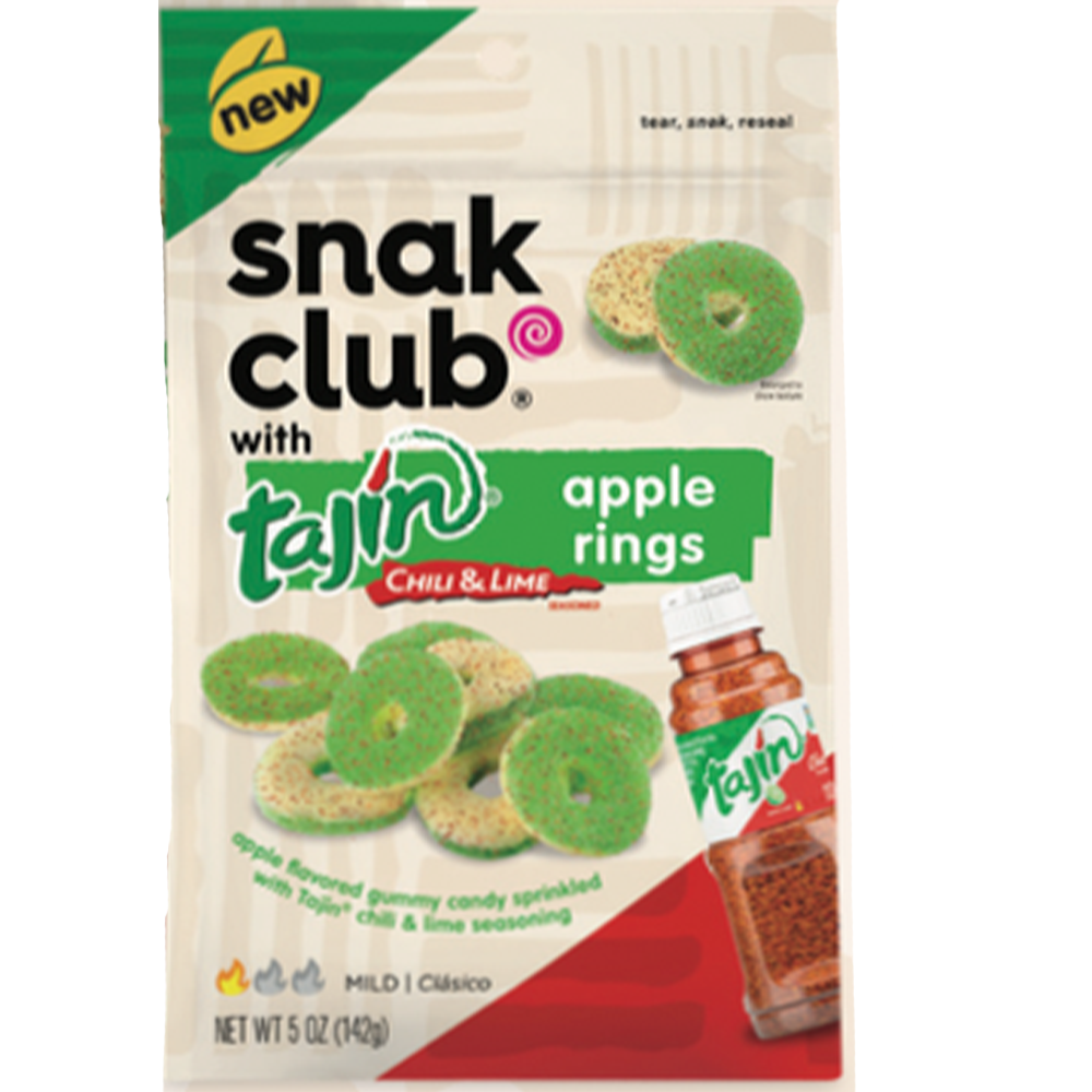 Snak Club Apple Rings with Tajin 5 oz- 6 count
