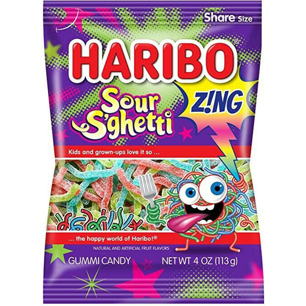 Haribo Sour Sghetti 12 Count