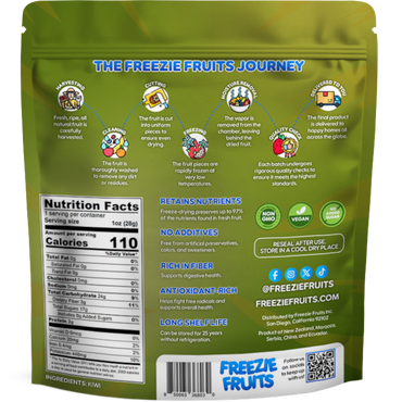 Freezie Fruits Kiwi 1.0 oz