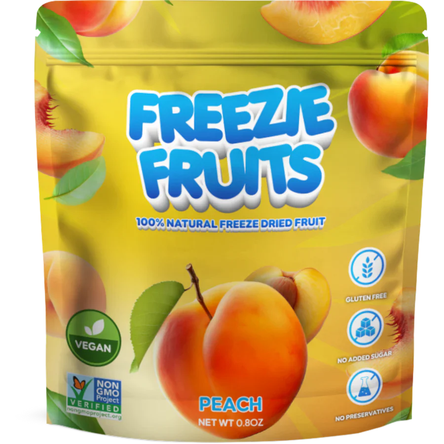 Freezie Fruits Peaches 0.8 oz