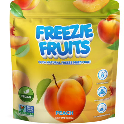 Freezie Fruits Peaches 0.8 oz