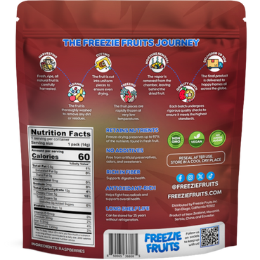 Freezie Fruits Raspberry 0.5 oz