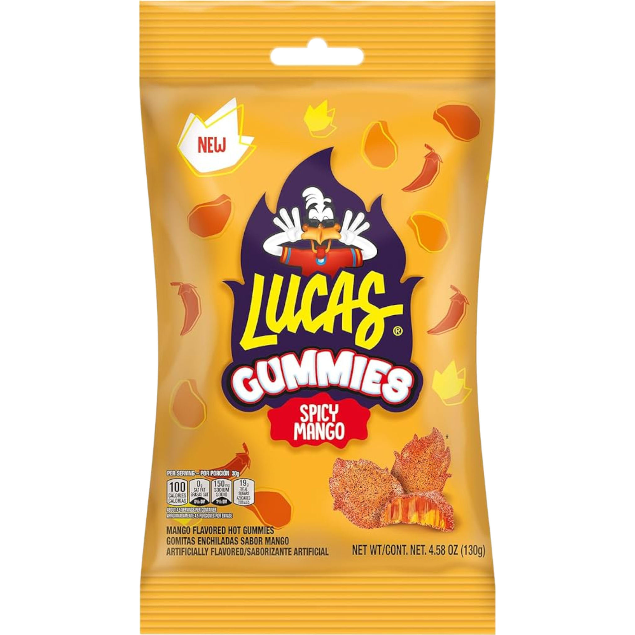 Lucas Gummies Spicy Mango 12 Count