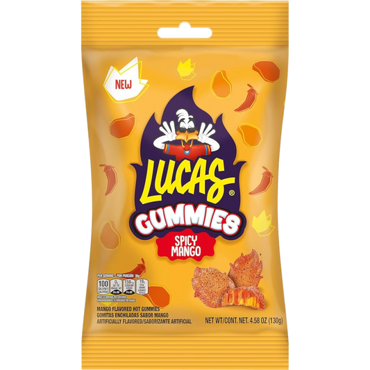 Lucas Gummies Spicy Mango 12 Count