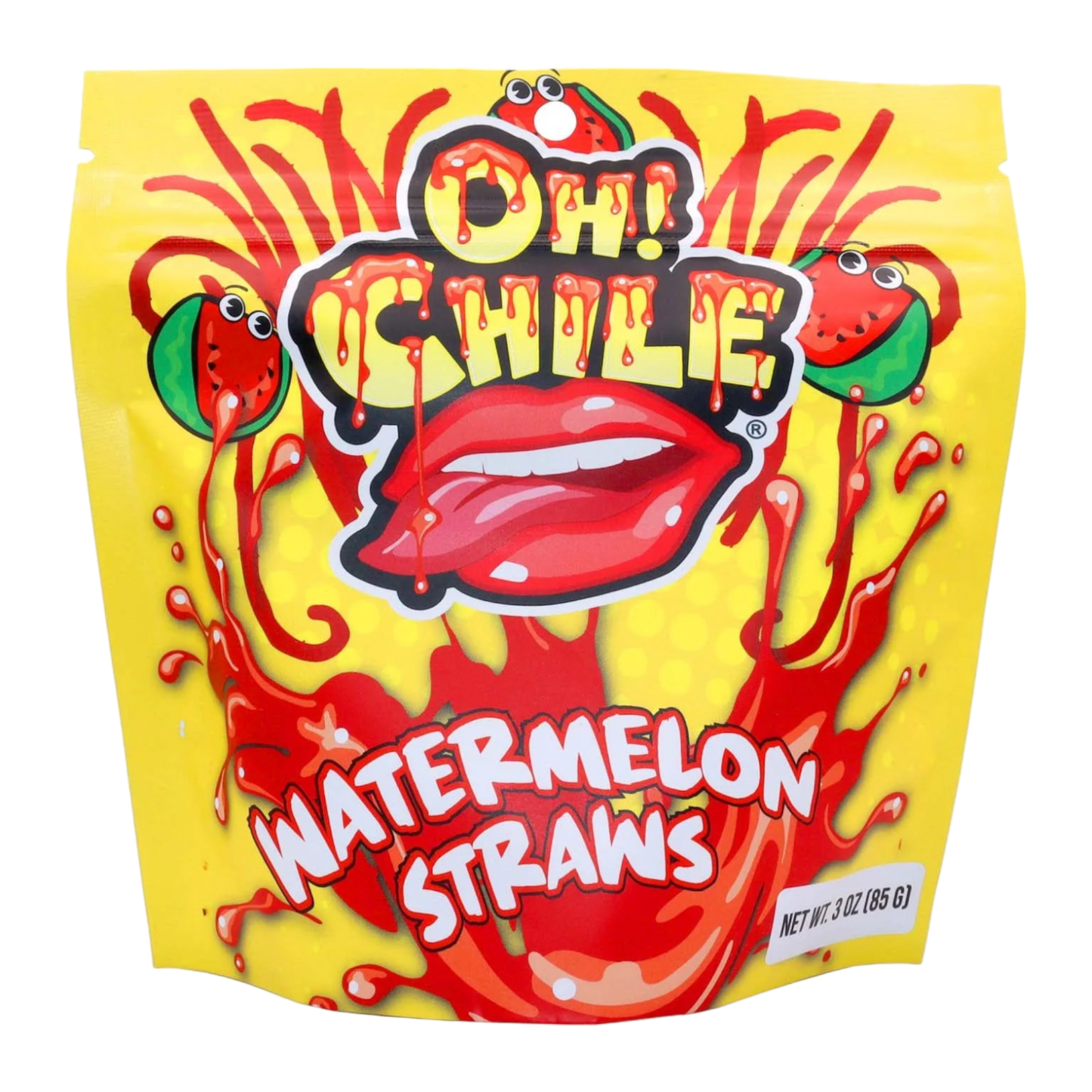 Oh! Chile Watermelon Straws 3 oz
