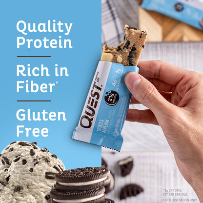 Cookies & Cream Protein Bars