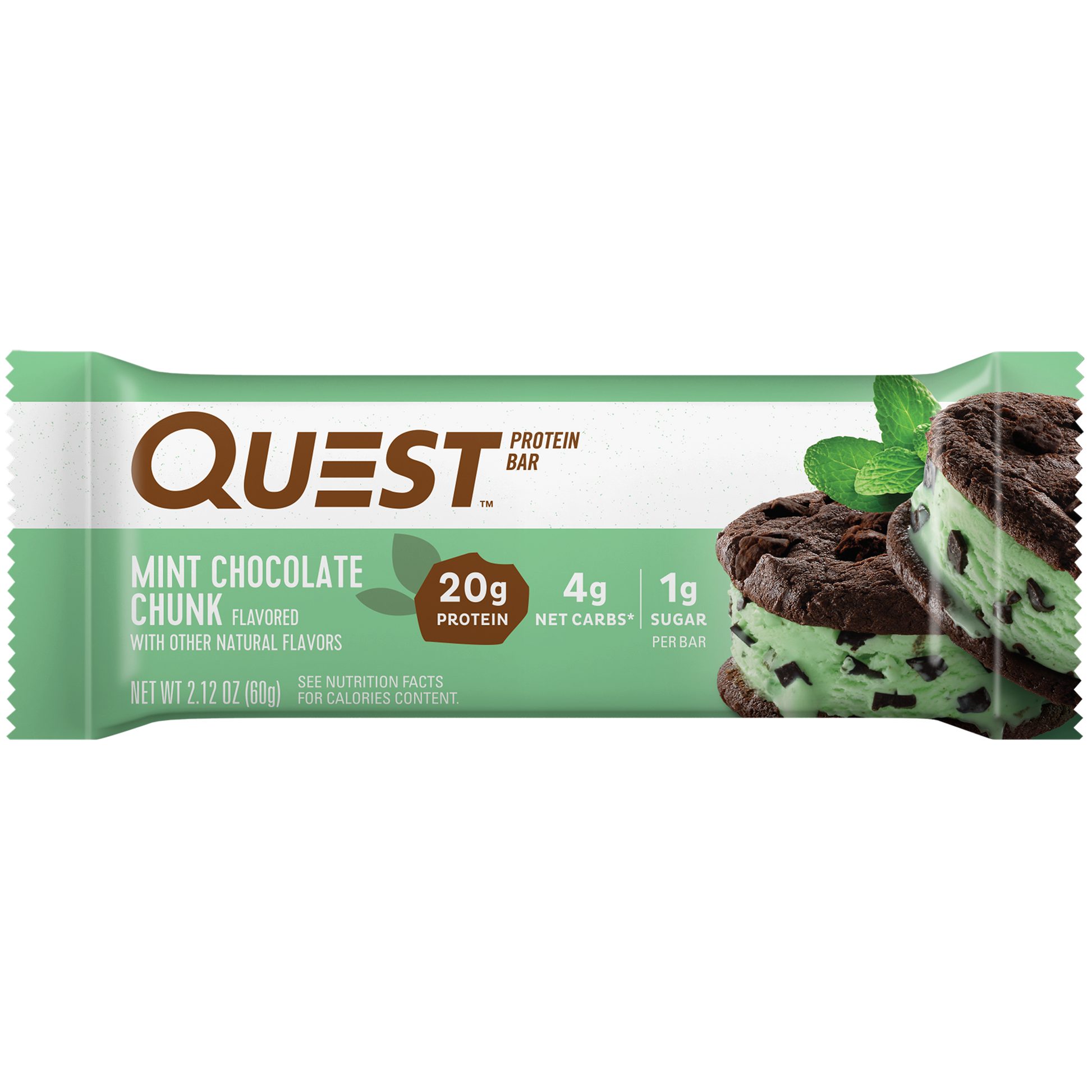 Mint Chocolate Chunk Protein Bars