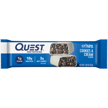 Cookies & Cream Crispy Hero Protein Bars