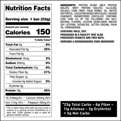 Cookies & Cream Crispy Hero Protein Bars