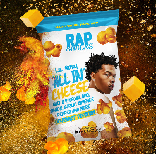 Lil Baby All In Cheese Gourmet Popcorn | 6 Bags