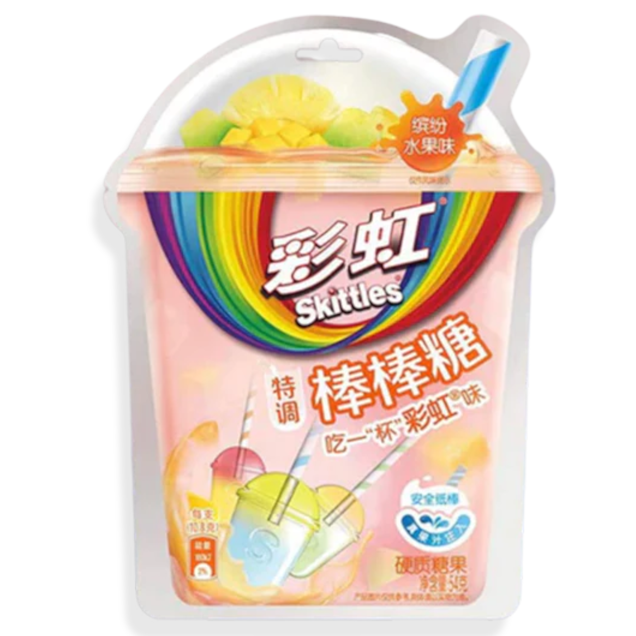 Skittles Lollipop Fruit Flavor 54g