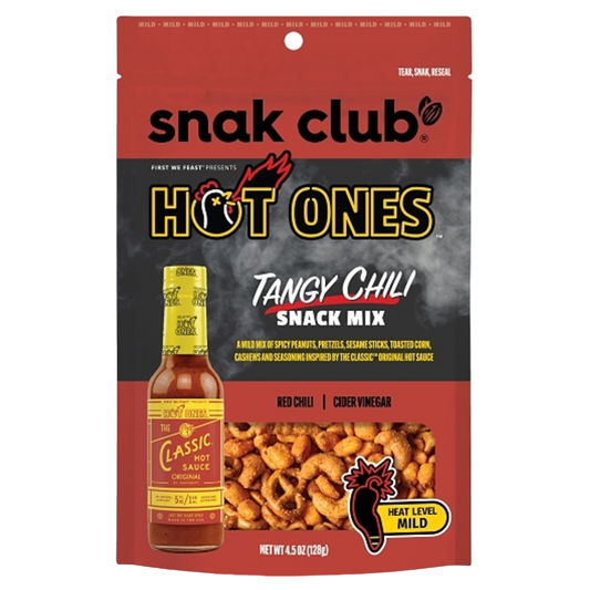 Snak Club X Hot Ones Tangy Chili Snack Mix 6 count